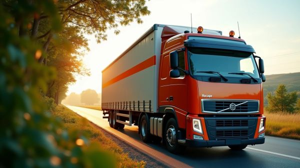 Flocage pour camion : améliorez votre visibilité avec un marquage efficace